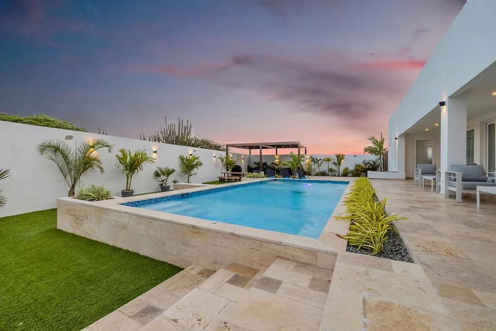 Stunning 6-Bedroom Villa In Aruba Palm Beach