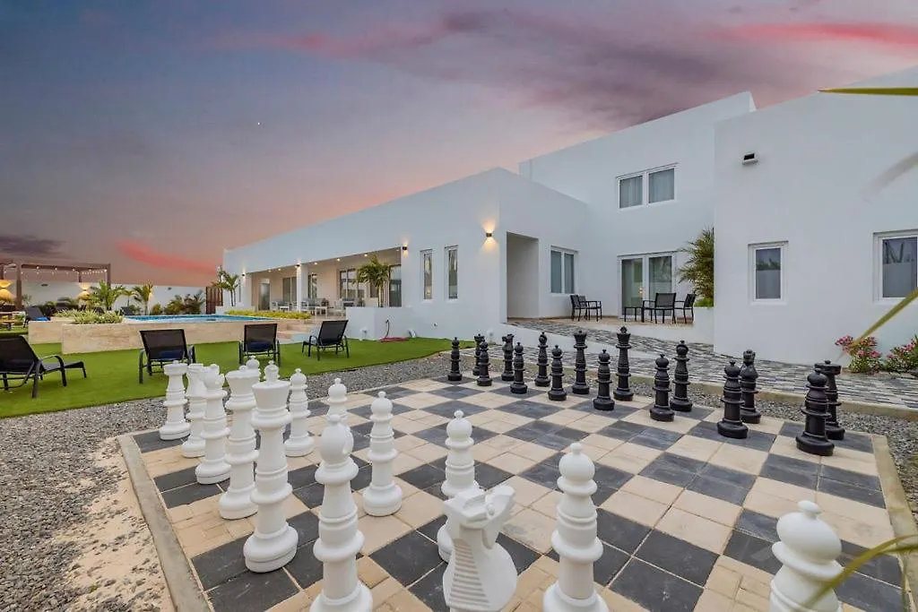 Stunning 6-Bedroom Villa In Aruba Palm Beach Aruba