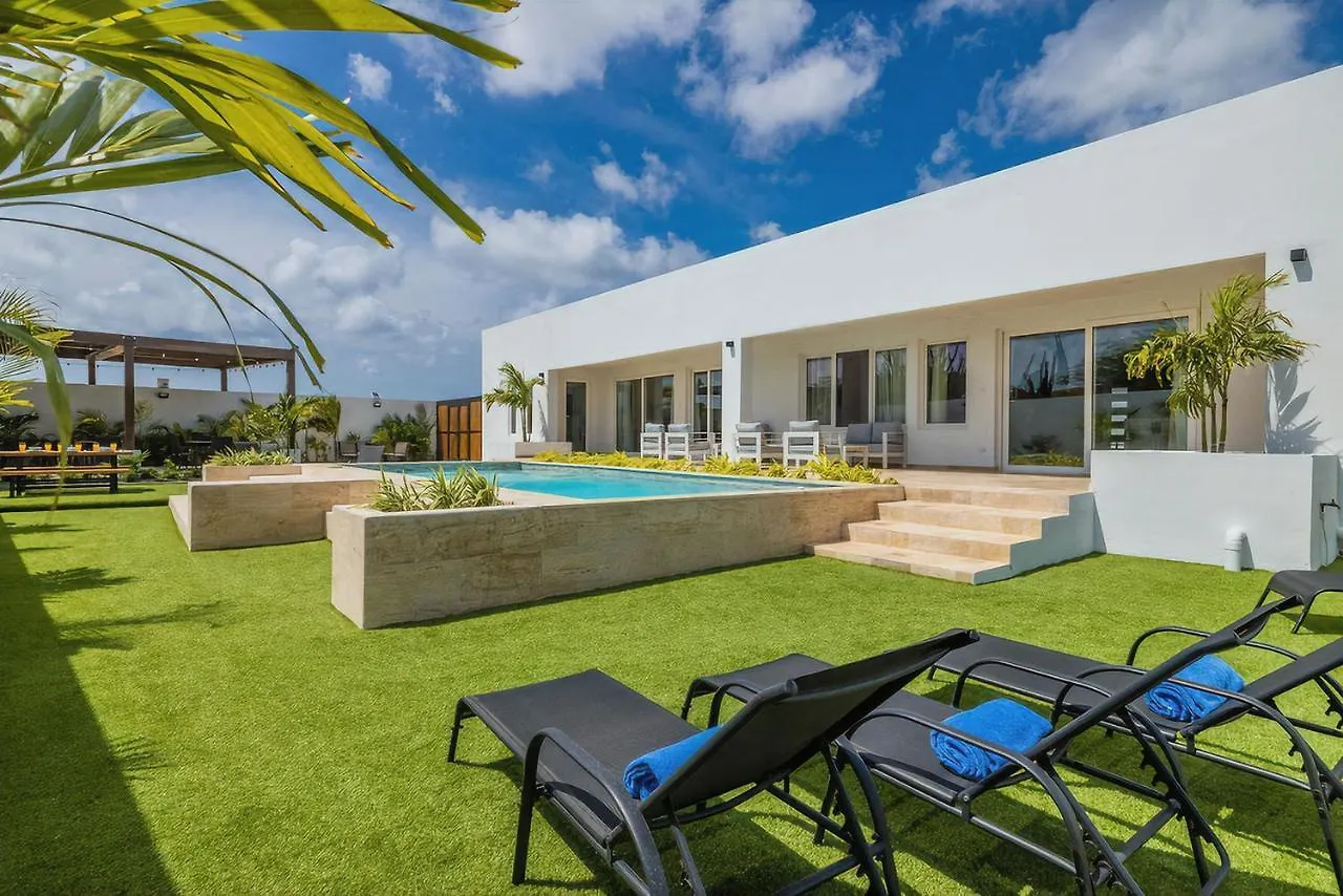 פאלם ביץ' Stunning 6-Bedroom Villa In Aruba ארובה